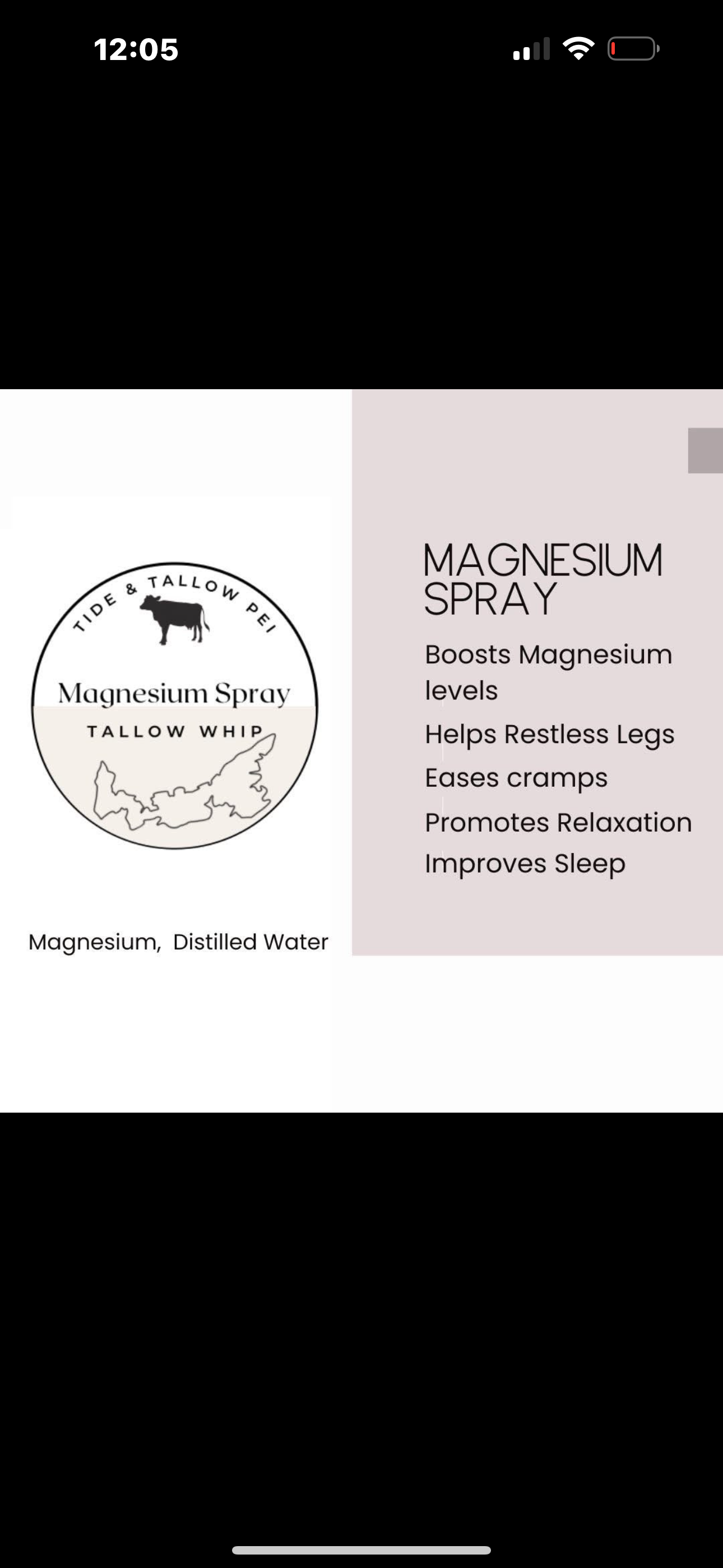 Magnesium Spray